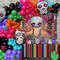 Day of The Dead Banner Dia DE Los Muertos Party Decoration(Colorful)